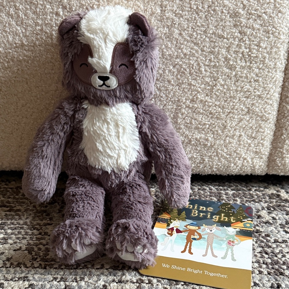 Slumberkins Badger + Card